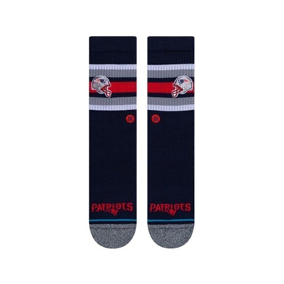 Stance NFL New England Patriots Field Crew Socks L - Picture 2 of 3